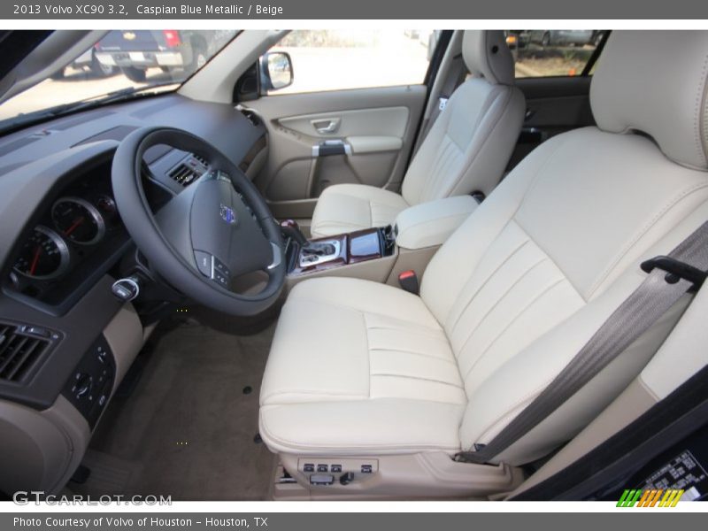 Caspian Blue Metallic / Beige 2013 Volvo XC90 3.2