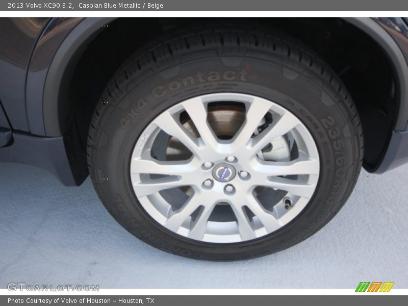Caspian Blue Metallic / Beige 2013 Volvo XC90 3.2