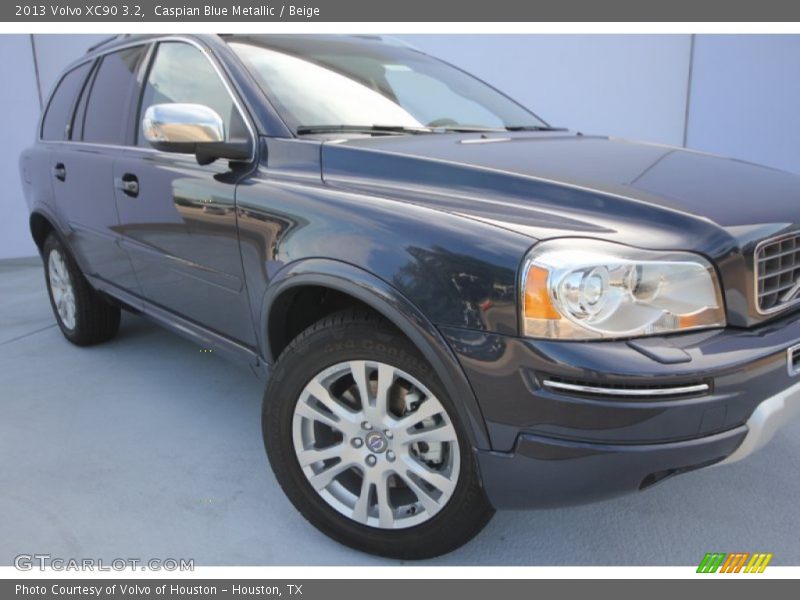 Caspian Blue Metallic / Beige 2013 Volvo XC90 3.2