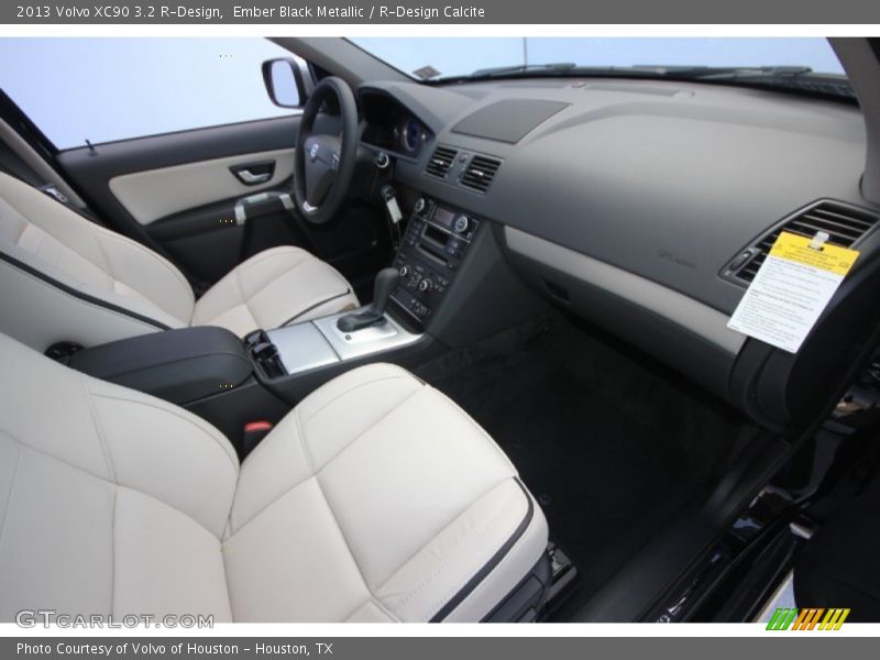 Ember Black Metallic / R-Design Calcite 2013 Volvo XC90 3.2 R-Design
