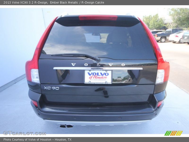 Ember Black Metallic / R-Design Calcite 2013 Volvo XC90 3.2 R-Design