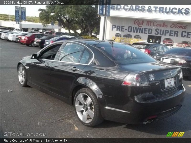 Panther Black / Onyx 2009 Pontiac G8 GT