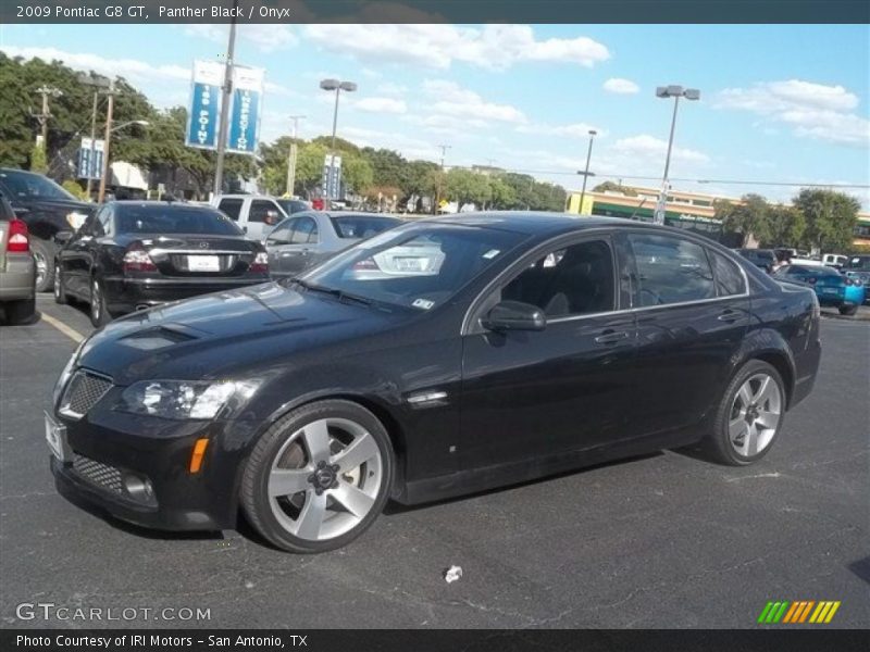 Panther Black / Onyx 2009 Pontiac G8 GT