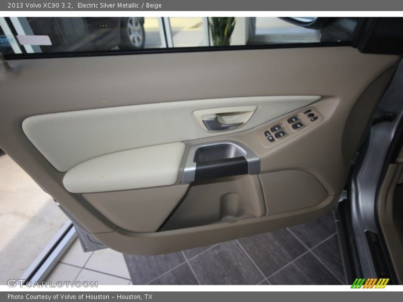 Electric Silver Metallic / Beige 2013 Volvo XC90 3.2