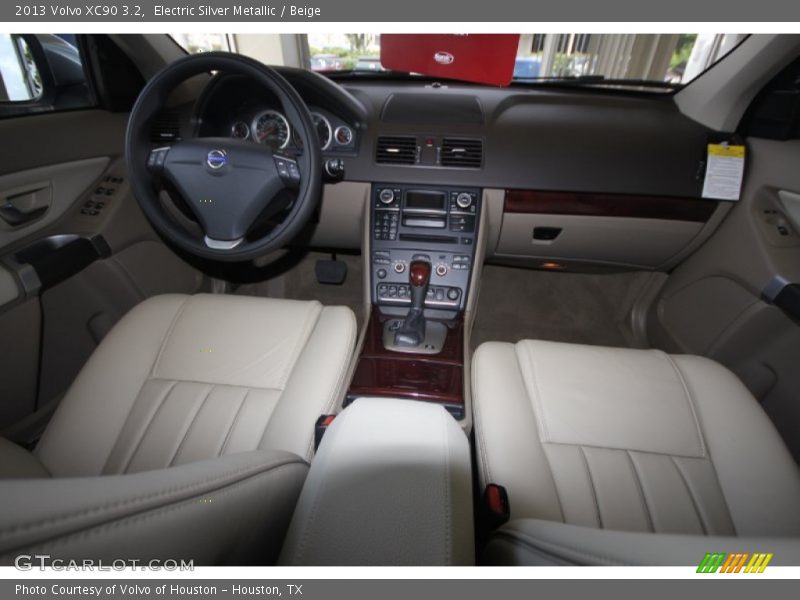 Electric Silver Metallic / Beige 2013 Volvo XC90 3.2