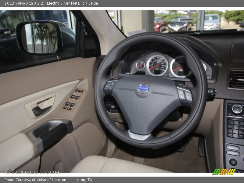 Electric Silver Metallic / Beige 2013 Volvo XC90 3.2