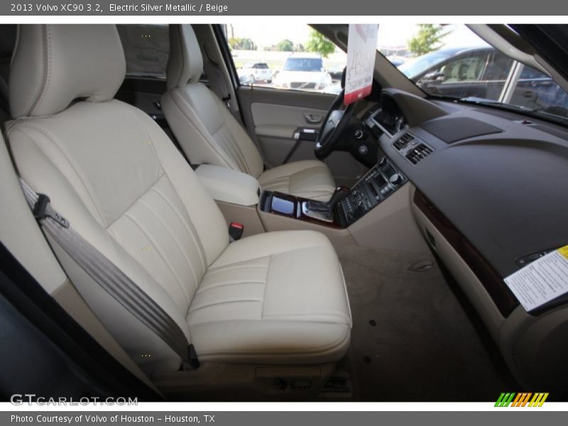 Electric Silver Metallic / Beige 2013 Volvo XC90 3.2