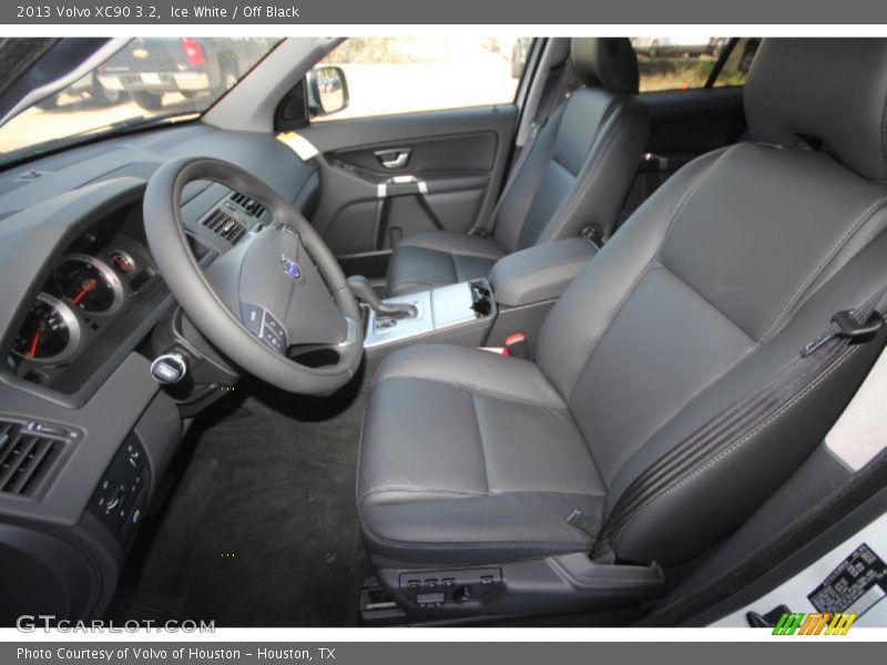 Ice White / Off Black 2013 Volvo XC90 3.2