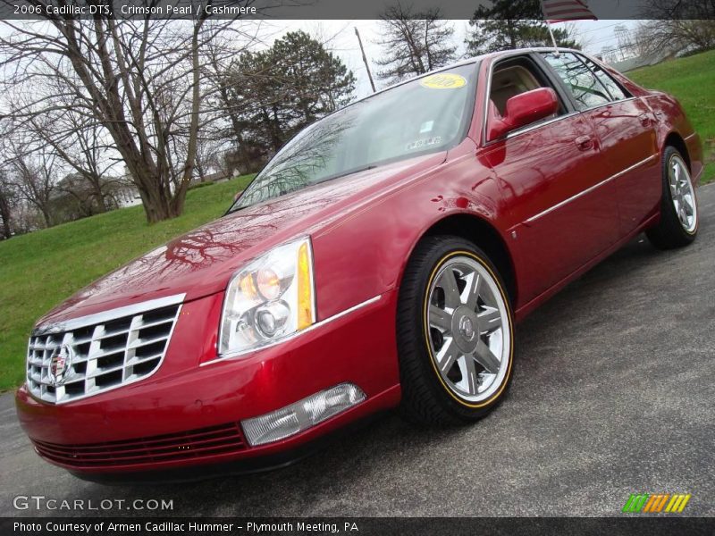 Crimson Pearl / Cashmere 2006 Cadillac DTS