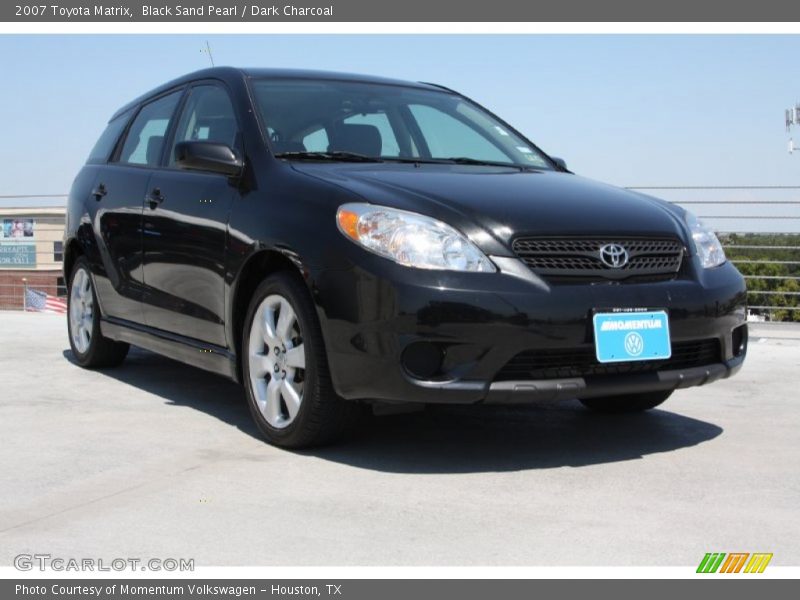 Black Sand Pearl / Dark Charcoal 2007 Toyota Matrix