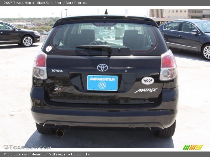 Black Sand Pearl / Dark Charcoal 2007 Toyota Matrix
