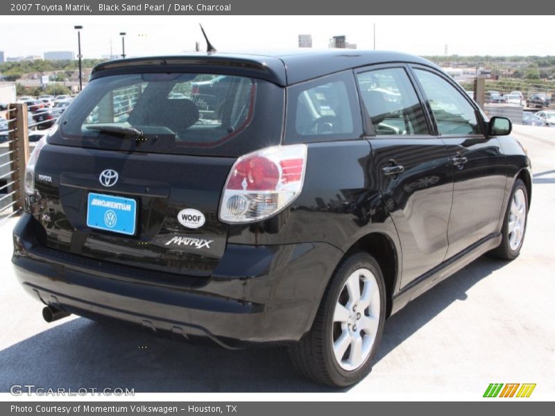 Black Sand Pearl / Dark Charcoal 2007 Toyota Matrix