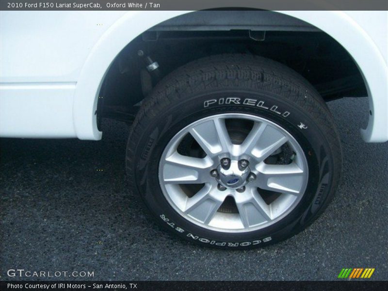 Oxford White / Tan 2010 Ford F150 Lariat SuperCab