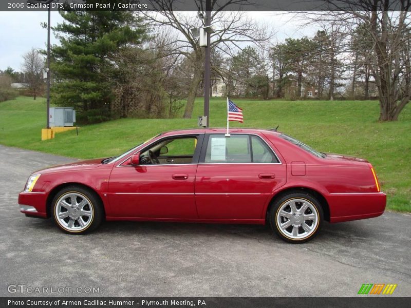 Crimson Pearl / Cashmere 2006 Cadillac DTS