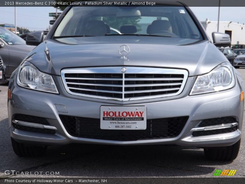 Palladium Silver Metallic / Almond Beige 2013 Mercedes-Benz C 300 4Matic Luxury