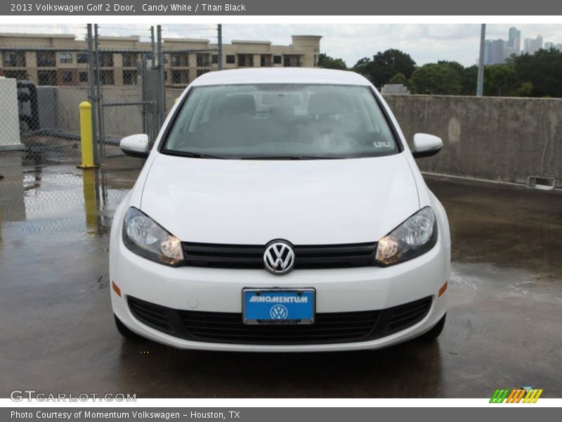 Candy White / Titan Black 2013 Volkswagen Golf 2 Door