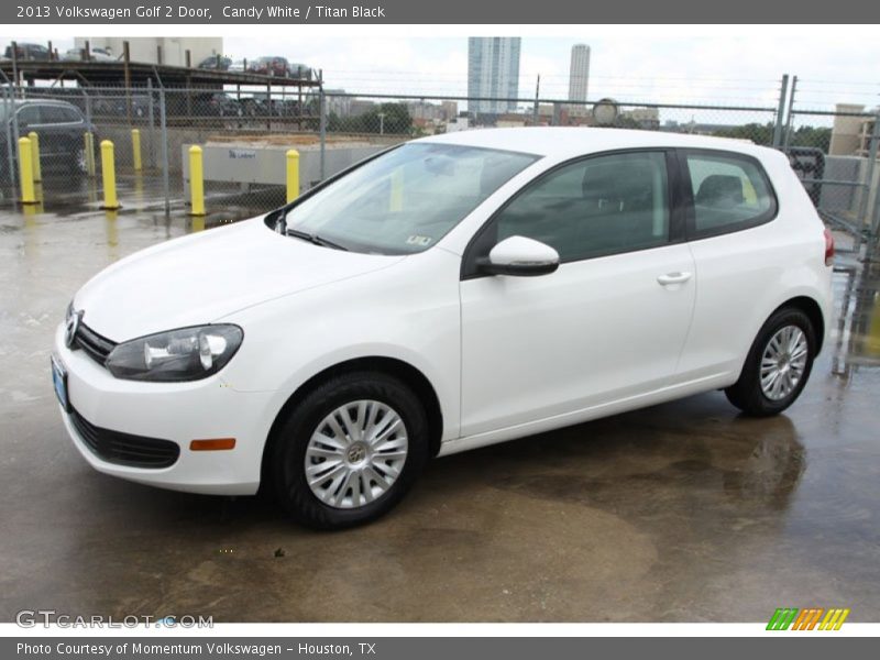 Candy White / Titan Black 2013 Volkswagen Golf 2 Door