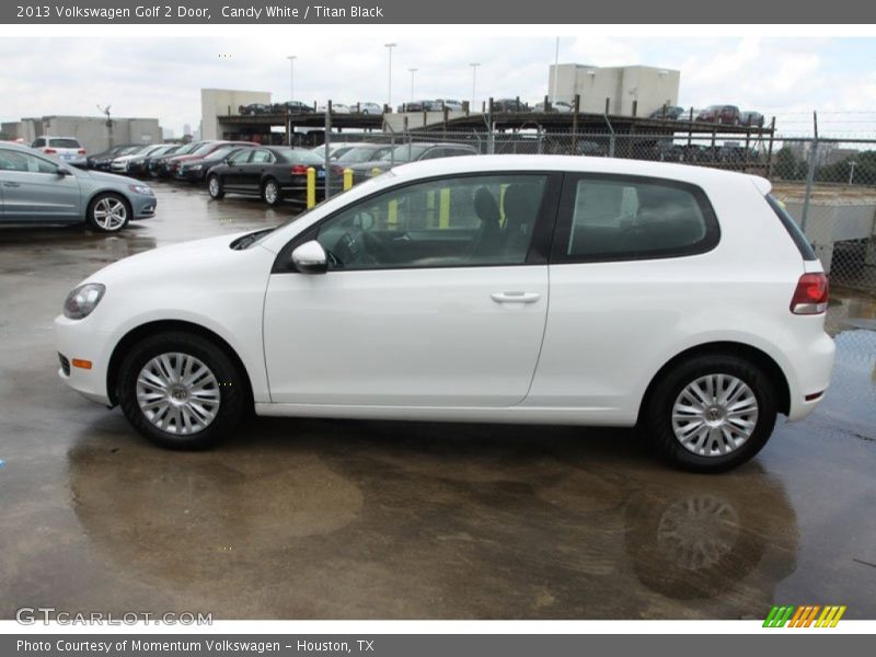 Candy White / Titan Black 2013 Volkswagen Golf 2 Door