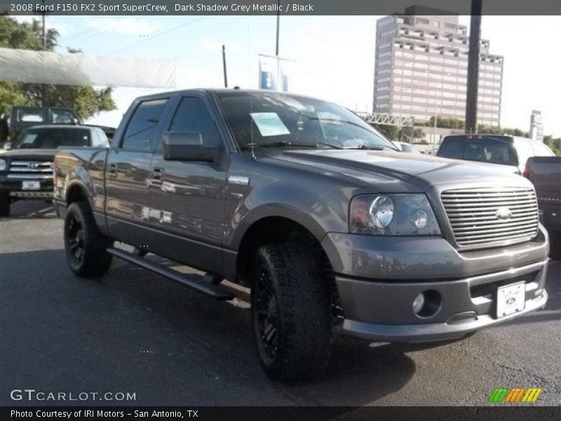 Dark Shadow Grey Metallic / Black 2008 Ford F150 FX2 Sport SuperCrew