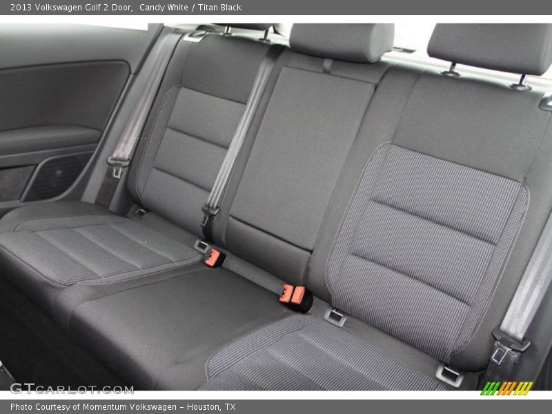 Rear Seat of 2013 Golf 2 Door