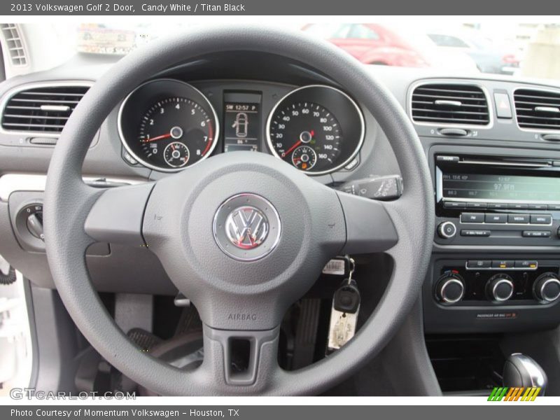  2013 Golf 2 Door Steering Wheel