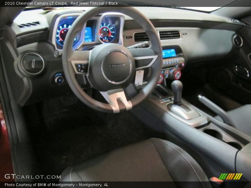 Red Jewel Tintcoat / Black 2010 Chevrolet Camaro LT Coupe
