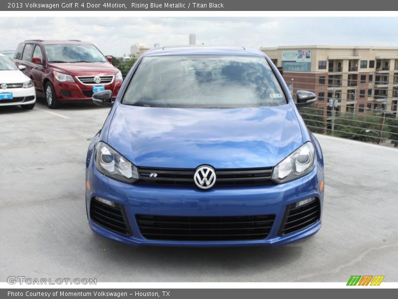 Rising Blue Metallic / Titan Black 2013 Volkswagen Golf R 4 Door 4Motion