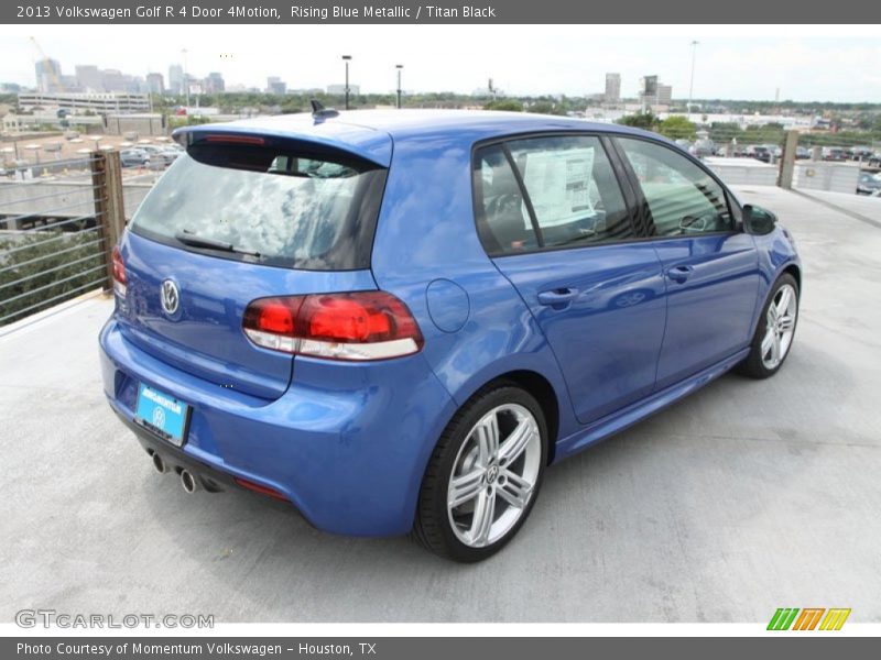 Rising Blue Metallic / Titan Black 2013 Volkswagen Golf R 4 Door 4Motion