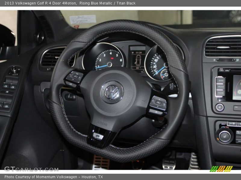  2013 Golf R 4 Door 4Motion Steering Wheel