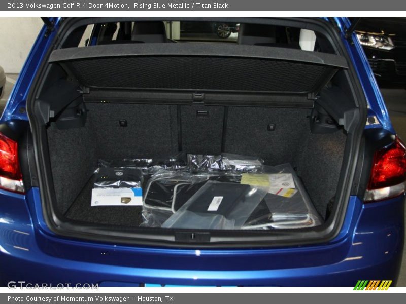 Rising Blue Metallic / Titan Black 2013 Volkswagen Golf R 4 Door 4Motion