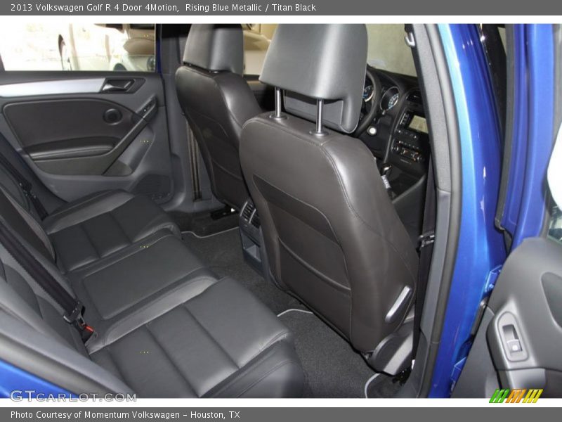 Rising Blue Metallic / Titan Black 2013 Volkswagen Golf R 4 Door 4Motion