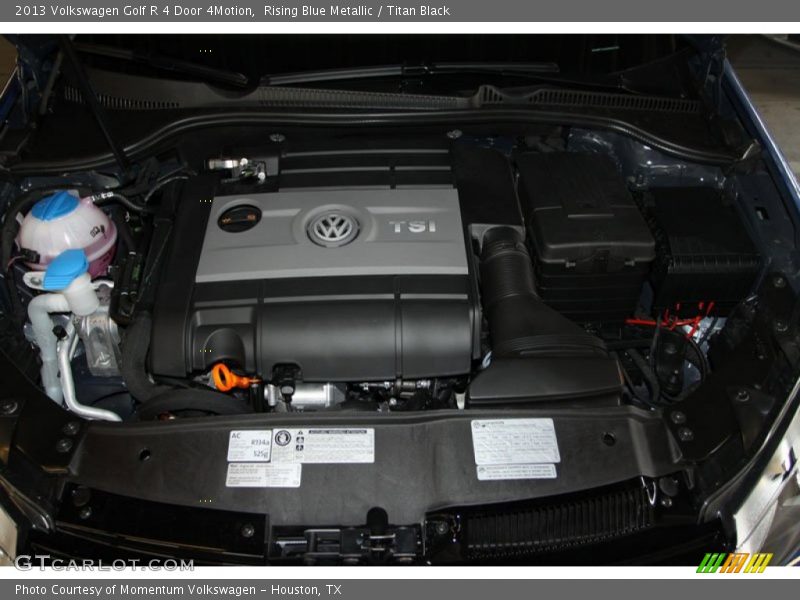 Rising Blue Metallic / Titan Black 2013 Volkswagen Golf R 4 Door 4Motion