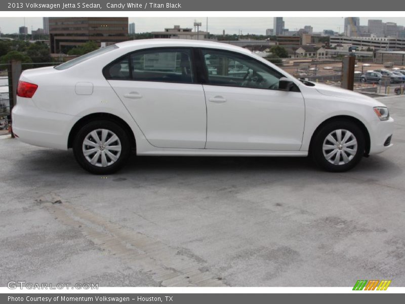 Candy White / Titan Black 2013 Volkswagen Jetta S Sedan