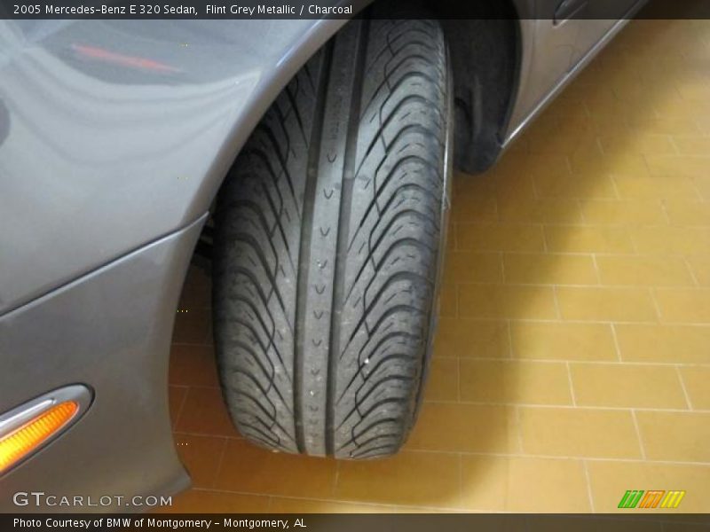 Flint Grey Metallic / Charcoal 2005 Mercedes-Benz E 320 Sedan