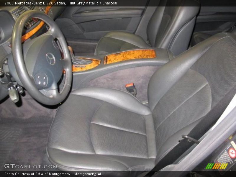 Flint Grey Metallic / Charcoal 2005 Mercedes-Benz E 320 Sedan
