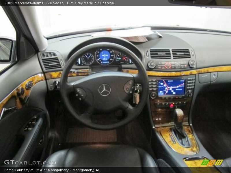 Flint Grey Metallic / Charcoal 2005 Mercedes-Benz E 320 Sedan