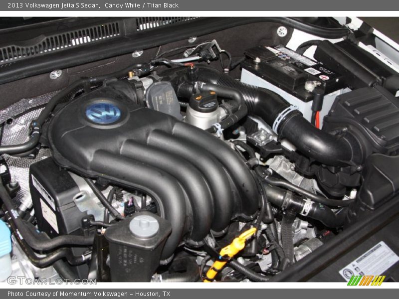 Candy White / Titan Black 2013 Volkswagen Jetta S Sedan