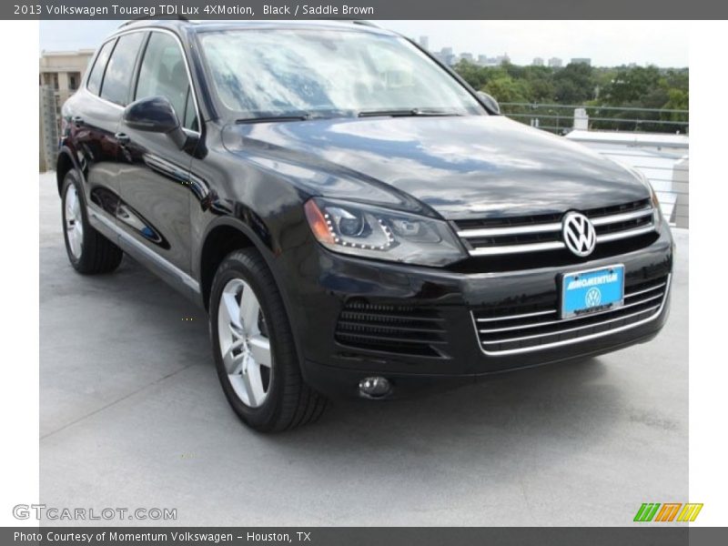 Black / Saddle Brown 2013 Volkswagen Touareg TDI Lux 4XMotion