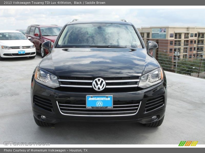 Black / Saddle Brown 2013 Volkswagen Touareg TDI Lux 4XMotion