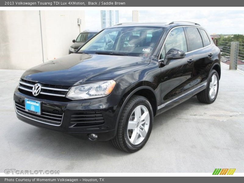 Black / Saddle Brown 2013 Volkswagen Touareg TDI Lux 4XMotion