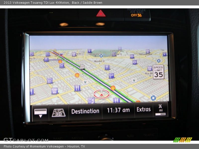 Navigation of 2013 Touareg TDI Lux 4XMotion