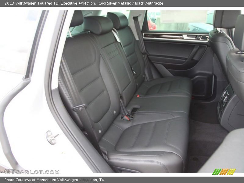 Cool Silver Metallic / Black Anthracite 2013 Volkswagen Touareg TDI Executive 4XMotion