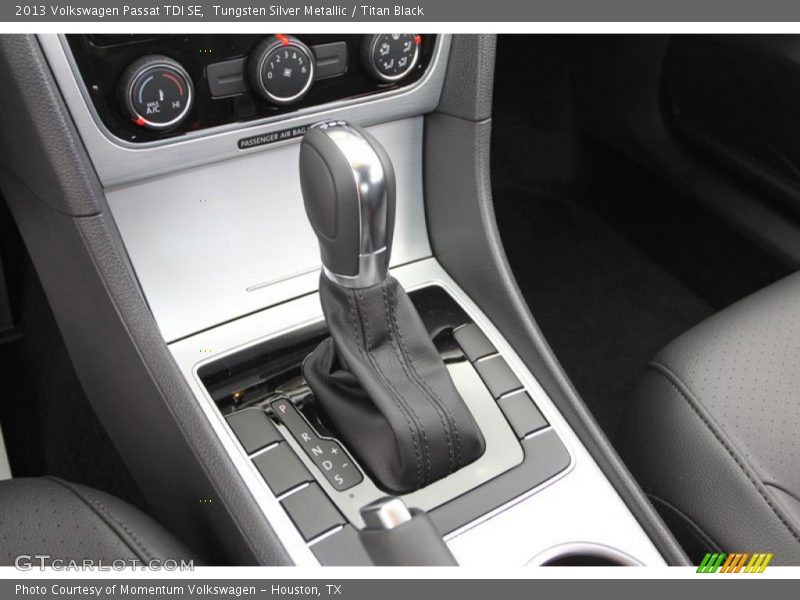 Tungsten Silver Metallic / Titan Black 2013 Volkswagen Passat TDI SE