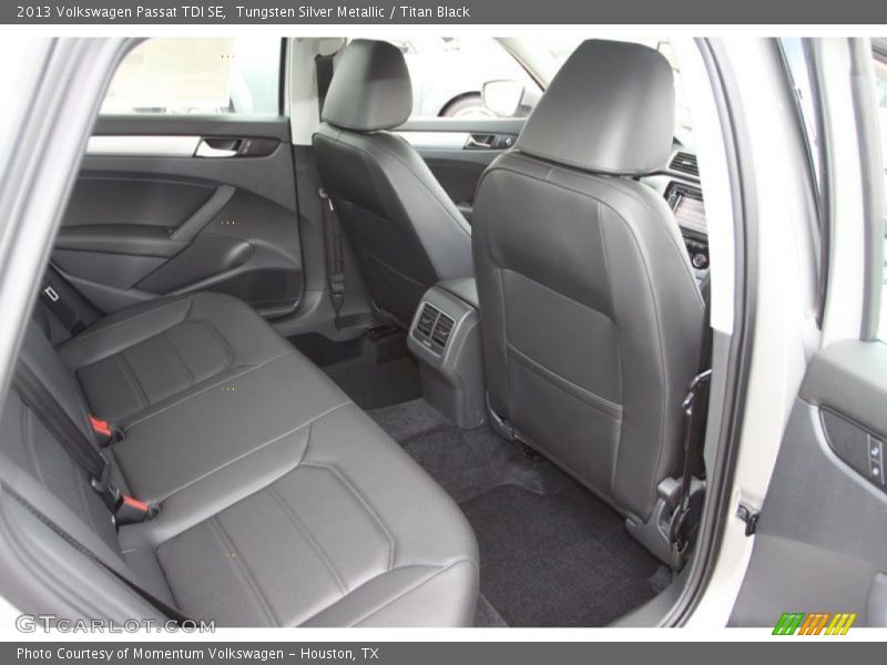 Tungsten Silver Metallic / Titan Black 2013 Volkswagen Passat TDI SE