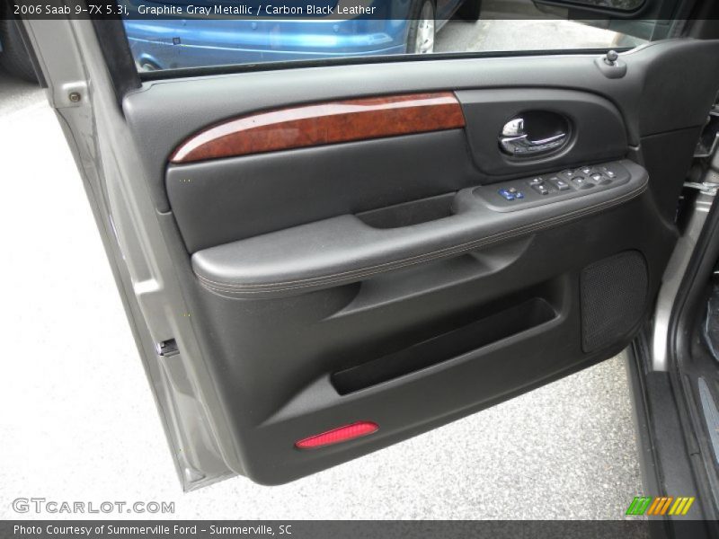 Graphite Gray Metallic / Carbon Black Leather 2006 Saab 9-7X 5.3i