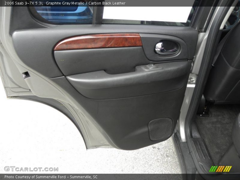 Graphite Gray Metallic / Carbon Black Leather 2006 Saab 9-7X 5.3i