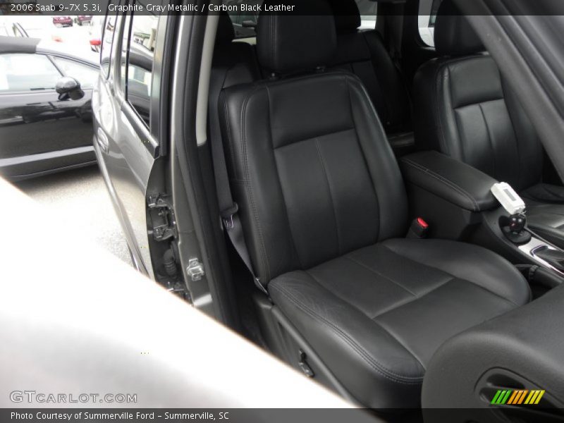 Graphite Gray Metallic / Carbon Black Leather 2006 Saab 9-7X 5.3i