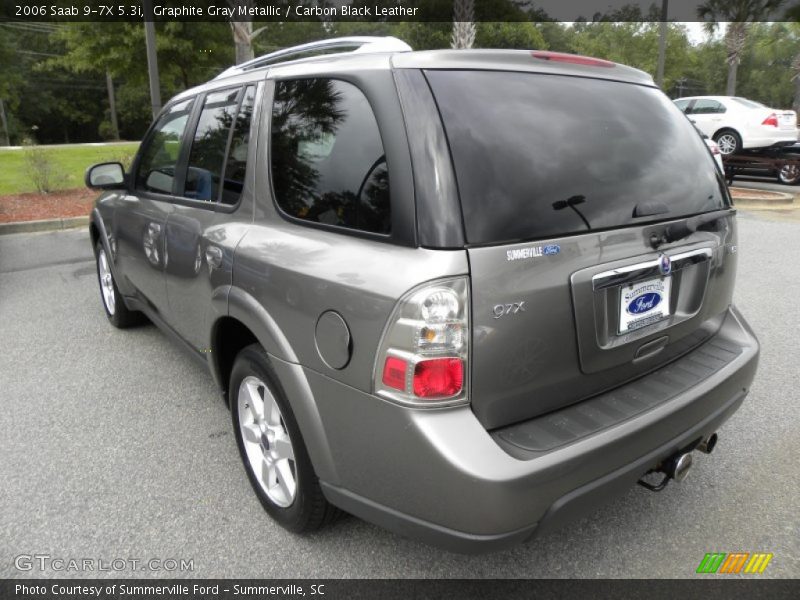 Graphite Gray Metallic / Carbon Black Leather 2006 Saab 9-7X 5.3i