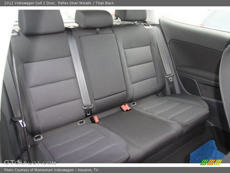 Reflex Silver Metallic / Titan Black 2012 Volkswagen Golf 2 Door
