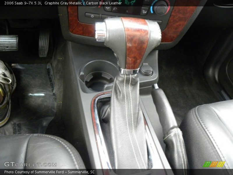 Graphite Gray Metallic / Carbon Black Leather 2006 Saab 9-7X 5.3i
